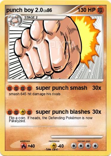 Pokemon punch boy 2.0