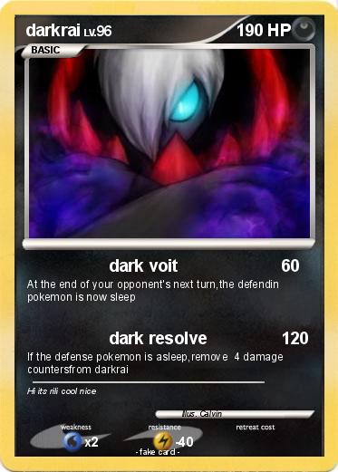 Pokemon darkrai