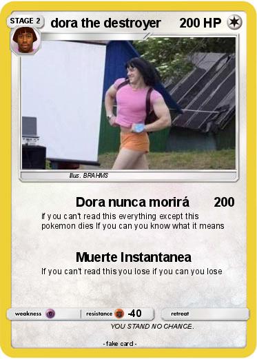 Pokemon dora the destroyer