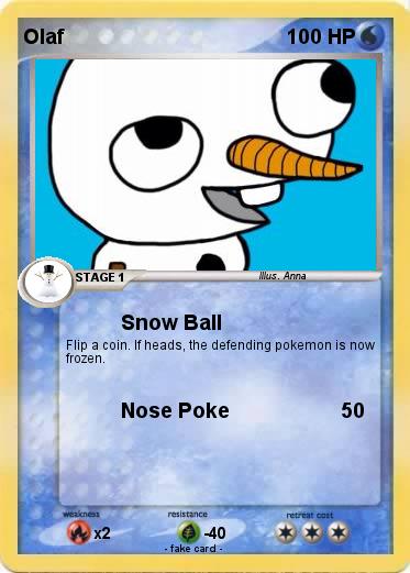 Pokemon Olaf