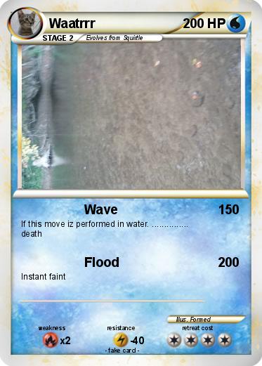 Pokemon Waatrrr
