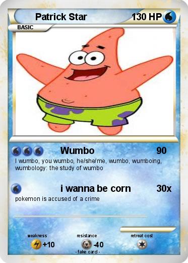 Pokemon Patrick Star