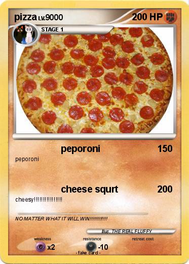 Pokemon pizza