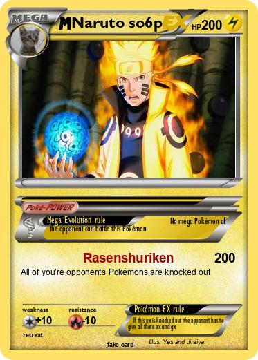 Pokemon Naruto so6p