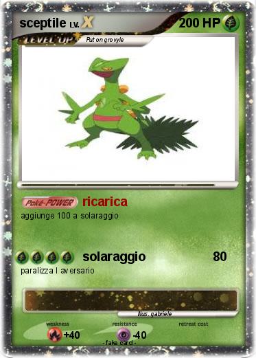 Pokemon sceptile