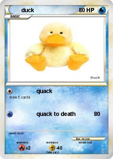 Pokemon duck