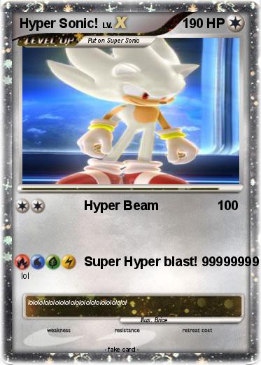 Pokemon Hyper Sonic!