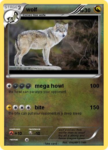 Pokemon wolf
