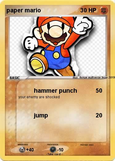 Pokemon paper mario