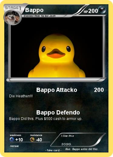 Pokemon Bappo