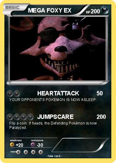 Pokemon MEGA FOXY EX