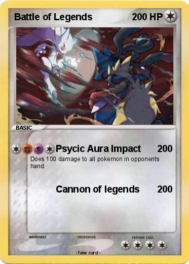Pokemon Battle of Legends