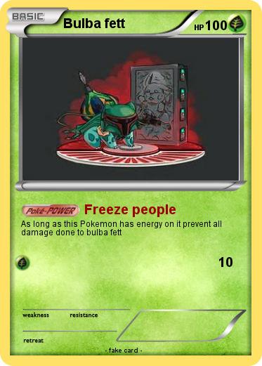 Pokemon Bulba fett