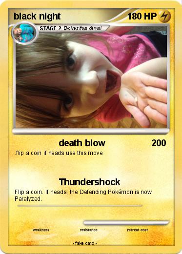 Pokemon black night