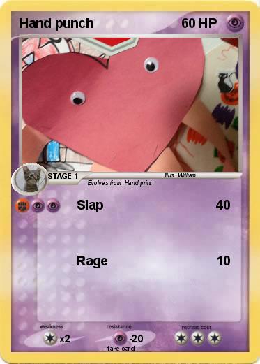 Pokemon Hand punch