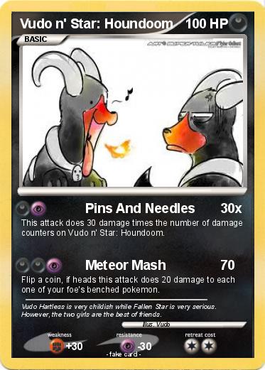 Pokemon Vudo n' Star: Houndoom