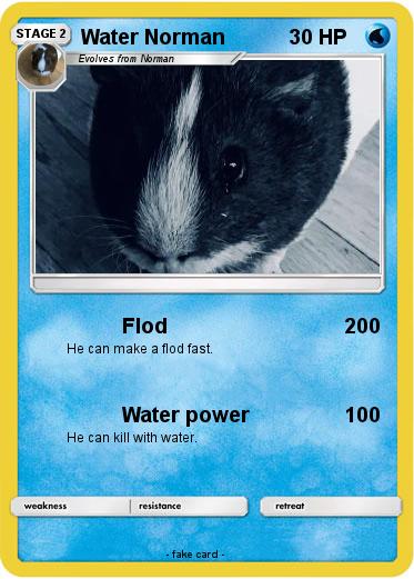 Pokemon Water Norman