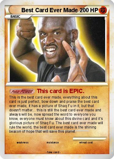 Pokemon Best Card Ever Made