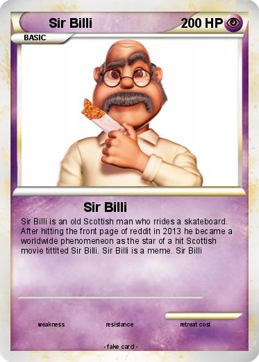 Pokemon Sir Billi