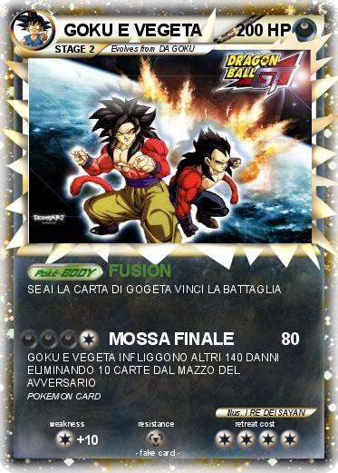 Pokemon GOKU E VEGETA
