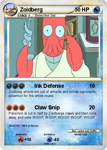 Pokemon Zoidberg