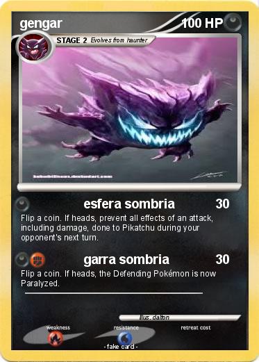 Pokemon gengar