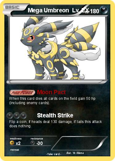 Pokemon Mega Umbreon  Lv. EX