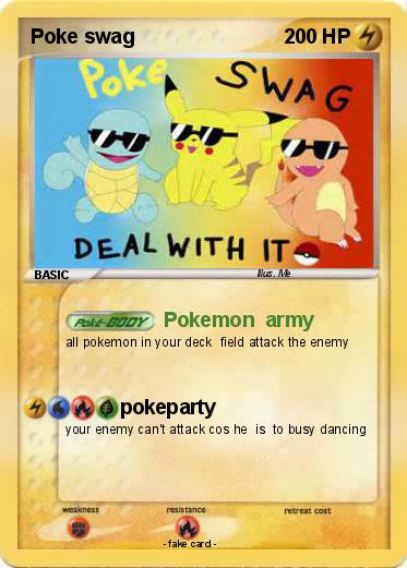 Pokemon Poke swag