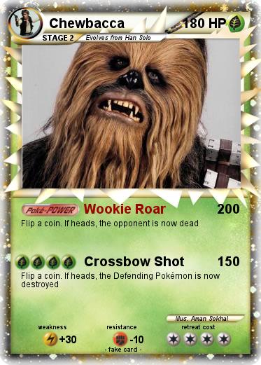 Pokemon Chewbacca