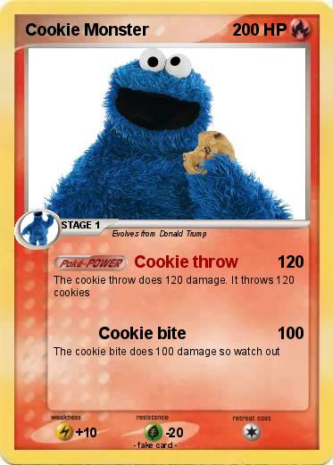 Pokemon Cookie Monster
