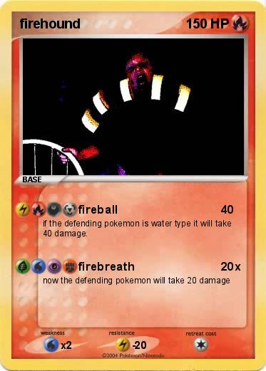 Pokemon firehound