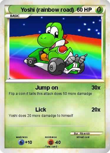 Pokemon Yoshi (rainbow road)