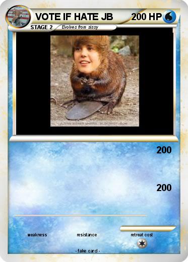 Pokemon VOTE IF HATE JB