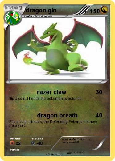 Pokemon dragon gin