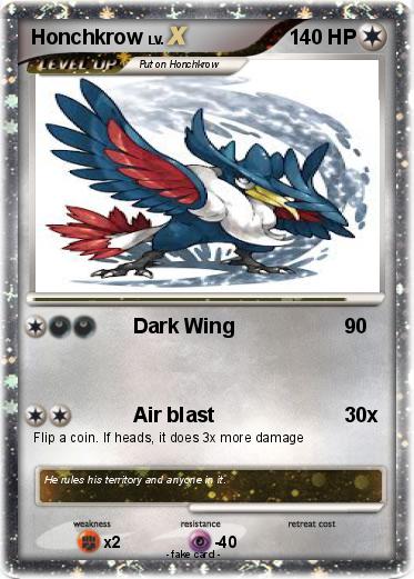 Pokemon Honchkrow