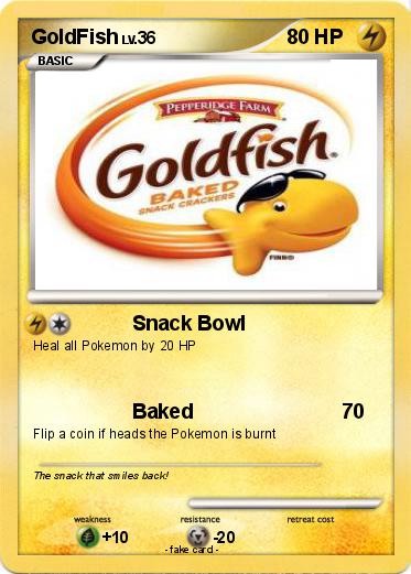 Pokemon GoldFish