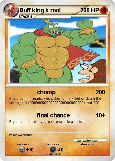 Pokemon Buff king k rool