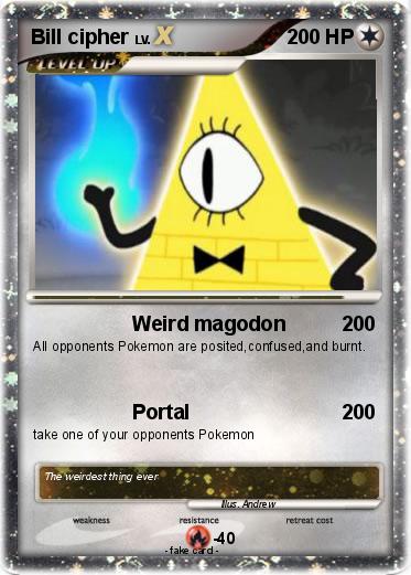 Pokemon Bill cipher