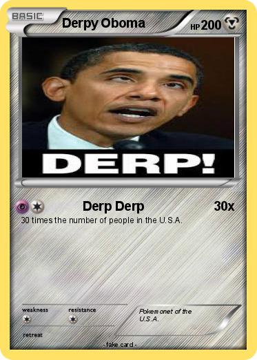 Pokemon Derpy Oboma