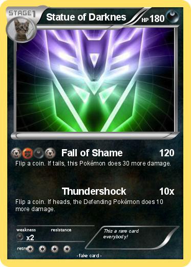 Pokemon Statue of Darknes