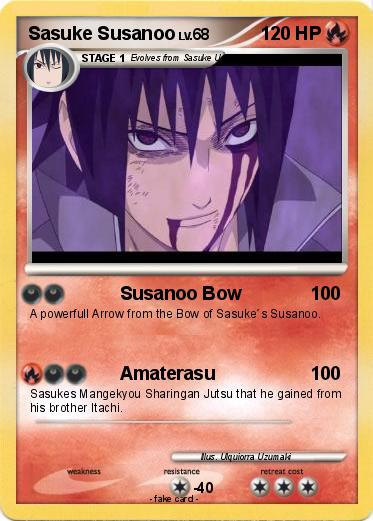 Pokemon Sasuke Susanoo