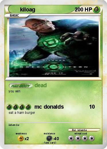 Pokemon kiloag