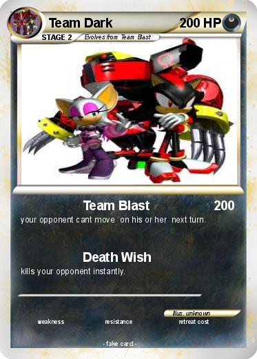 Pokemon Team Dark