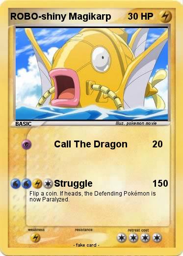 Pokemon ROBO-shiny Magikarp
