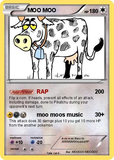 Pokemon MOO MOO