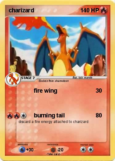 Pokemon charizard