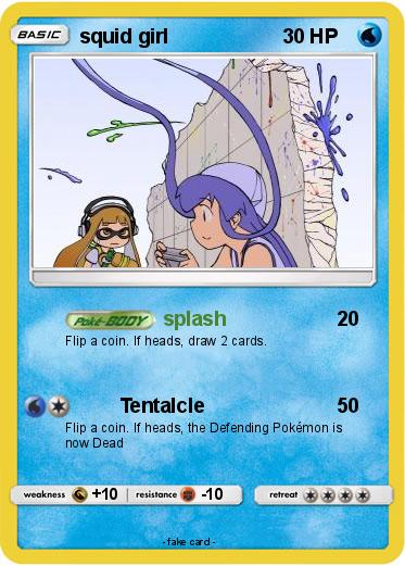 Pokemon squid girl
