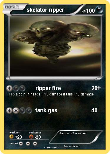Pokemon skelator ripper