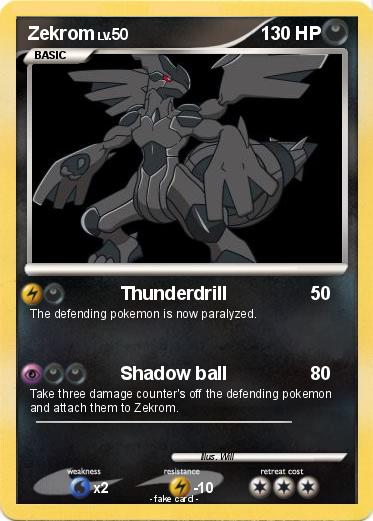 Pokemon Zekrom