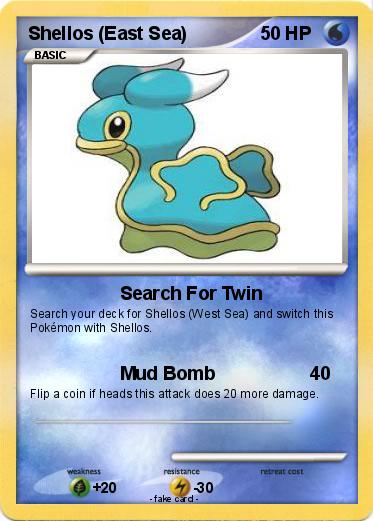 Pokemon Shellos (East Sea)